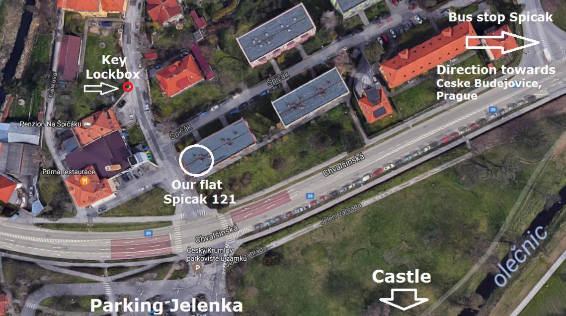 The Best Castle View-Bus Station, Parking, Center チェスキー クルムロフ エクステリア 写真