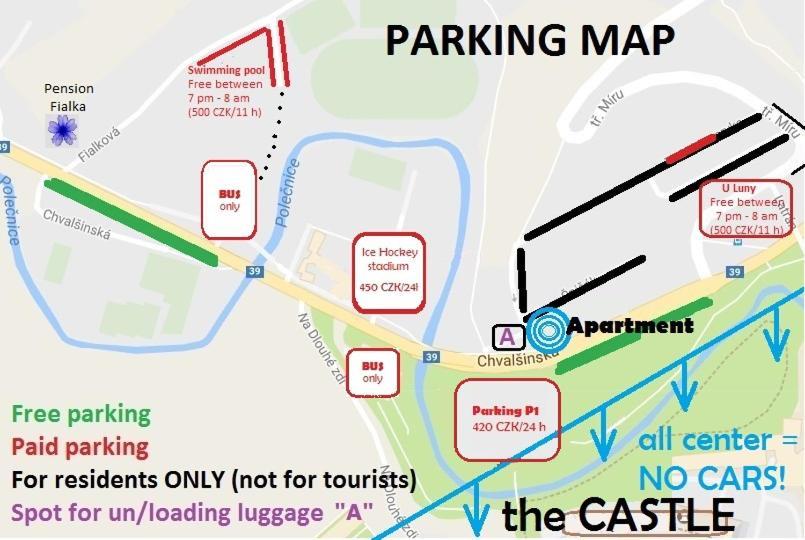The Best Castle View-Bus Station, Parking, Center チェスキー クルムロフ エクステリア 写真