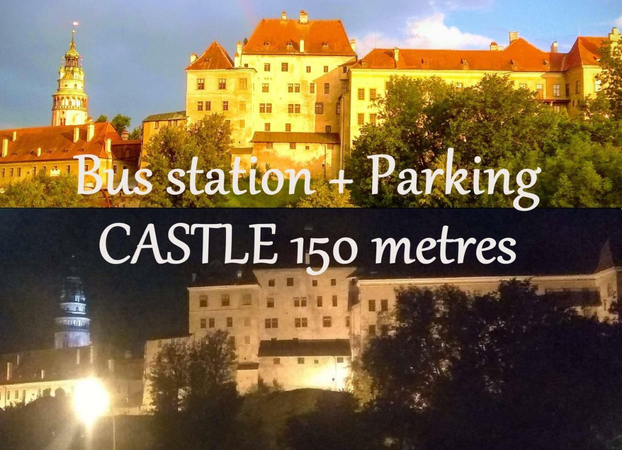 The Best Castle View-Bus Station, Parking, Center チェスキー クルムロフ エクステリア 写真